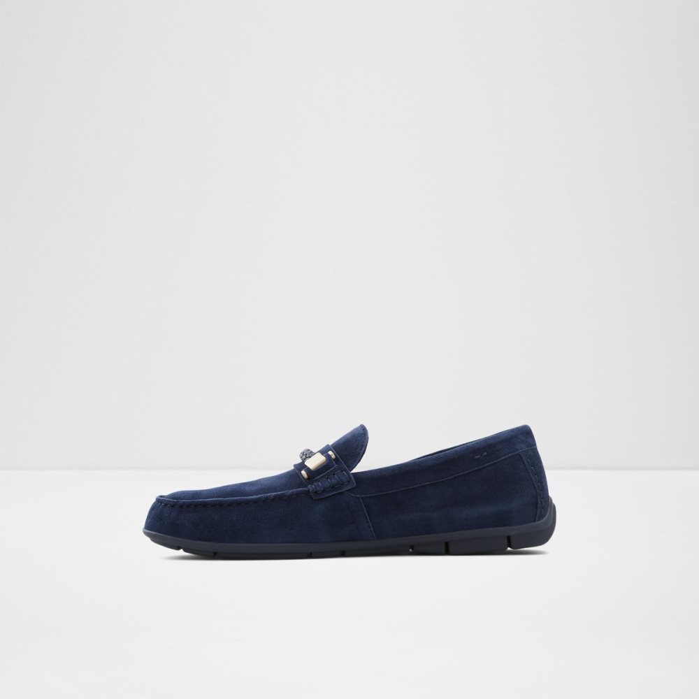 Chaussures Casual Aldo Zirnuflex Driving Bleu Marine Homme | IHCS-41064639