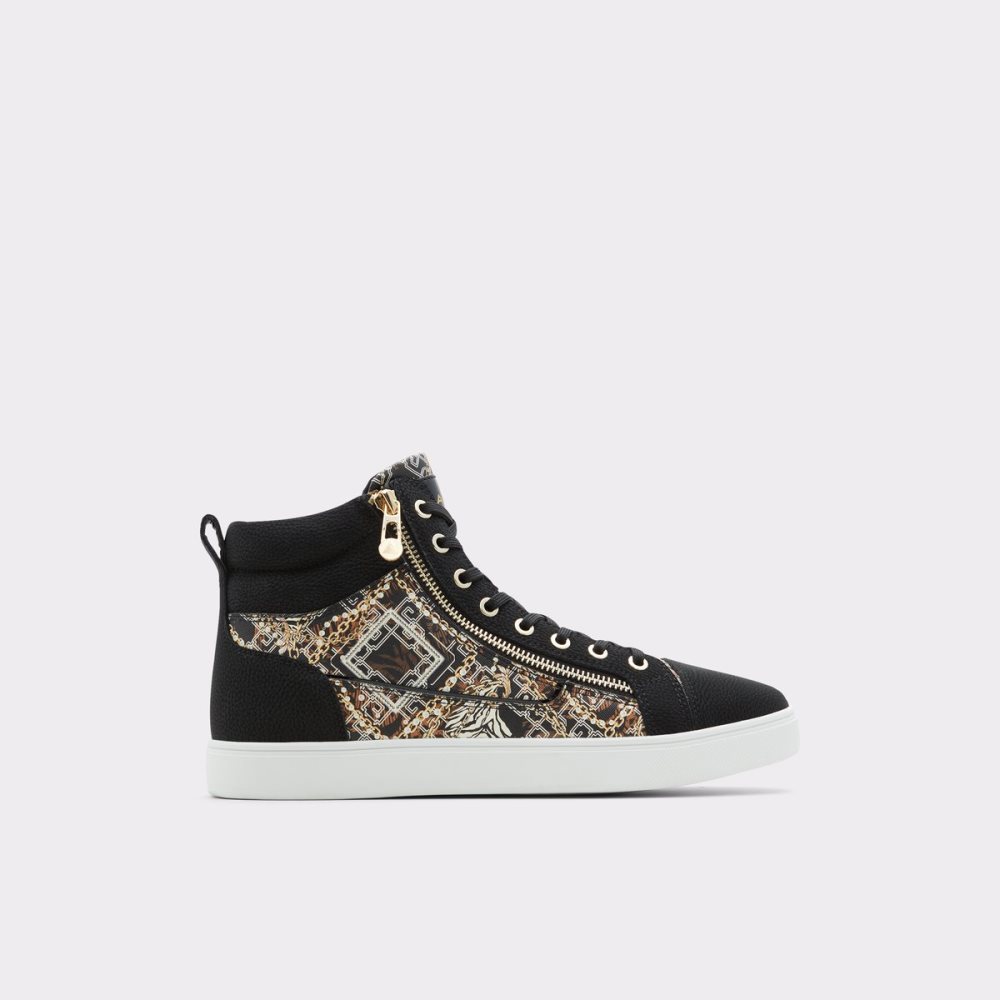 Baskets Aldo Popstar High Top - Cup Sole Noir Homme | UDGP-75711660