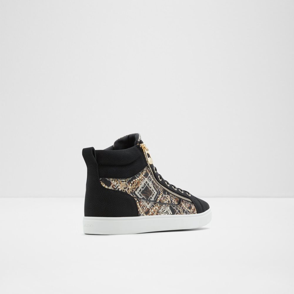 Baskets Aldo Popstar High Top - Cup Sole Noir Homme | UDGP-75711660