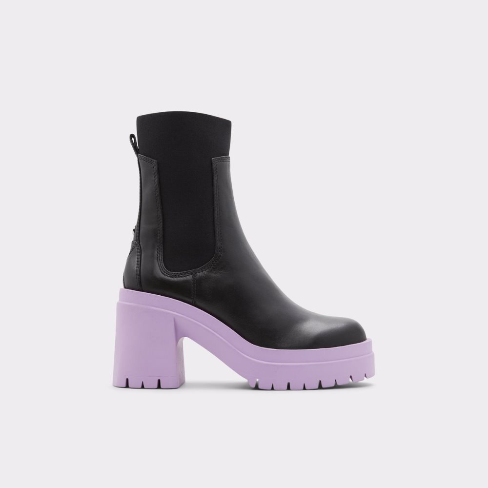 Bottines Chelsea Aldo Bigmood - Lug Sole Violette Clair Femme | UDUB-15176851