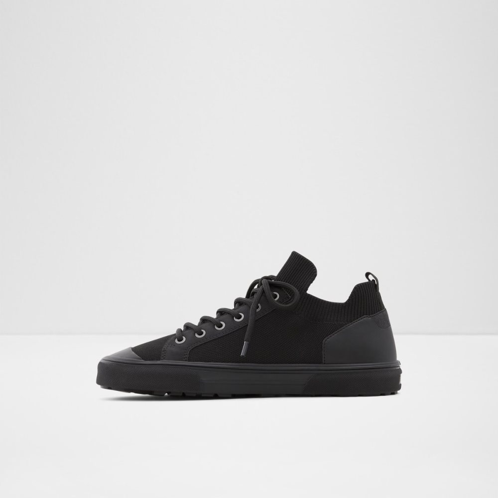 Baskets Aldo Crochito Low Top Noir Homme | PCCO-22379240