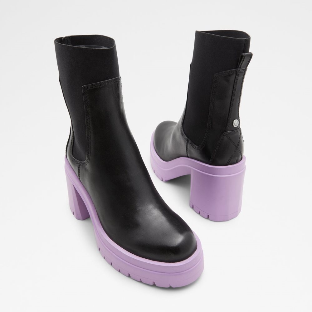 Bottines Chelsea Aldo Bigmood - Lug Sole Violette Clair Femme | UDUB-15176851