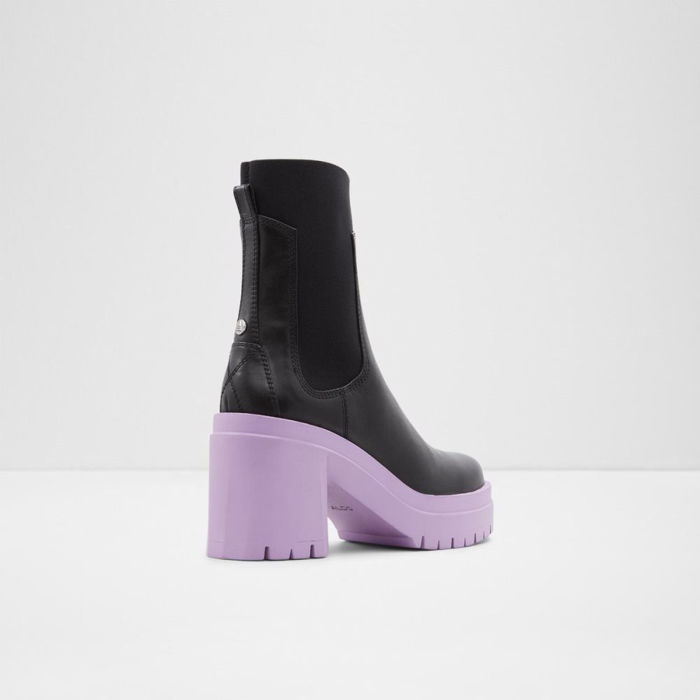 Bottines Chelsea Aldo Bigmood - Lug Sole Violette Clair Femme | UDUB-15176851