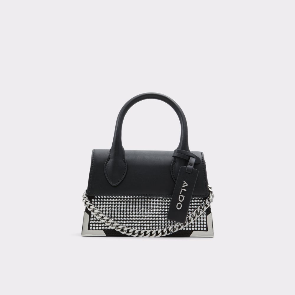 Sac Clutch Aldo Ailalla Top Handle Noir Femme | KFPZ-67583951