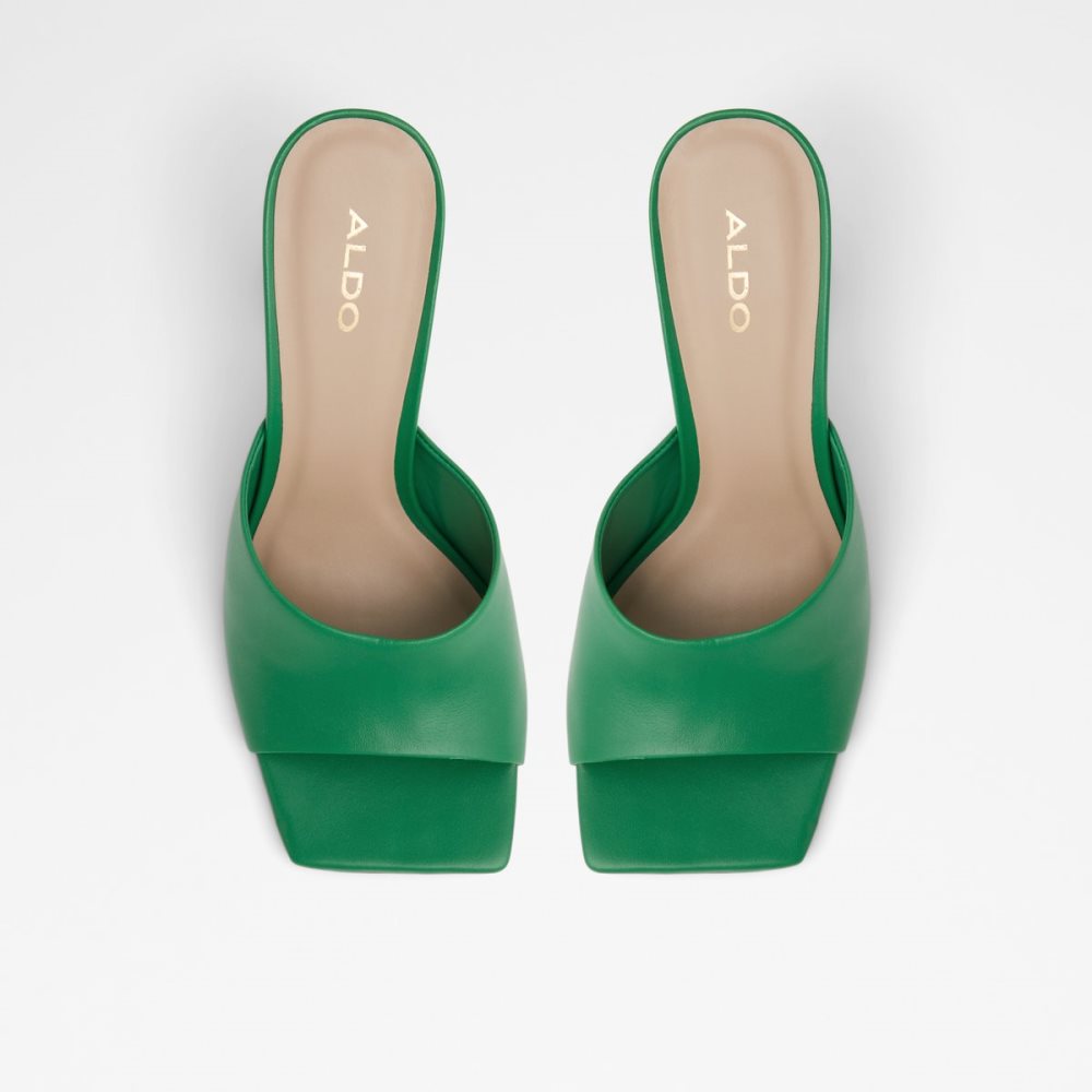 Talons Aldo Selah Talons Mule Vert Femme | RTSM-61306556