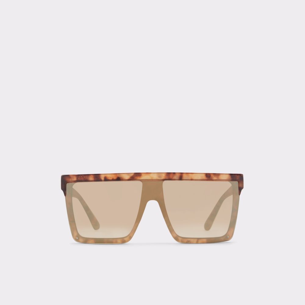 Lunettes de Soleil Aldo Brightside Shield Marron Femme | MRTB-88684069