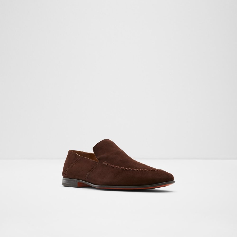 Loafers Aldo Salaman Marron Foncé Homme | YMRY-00369830