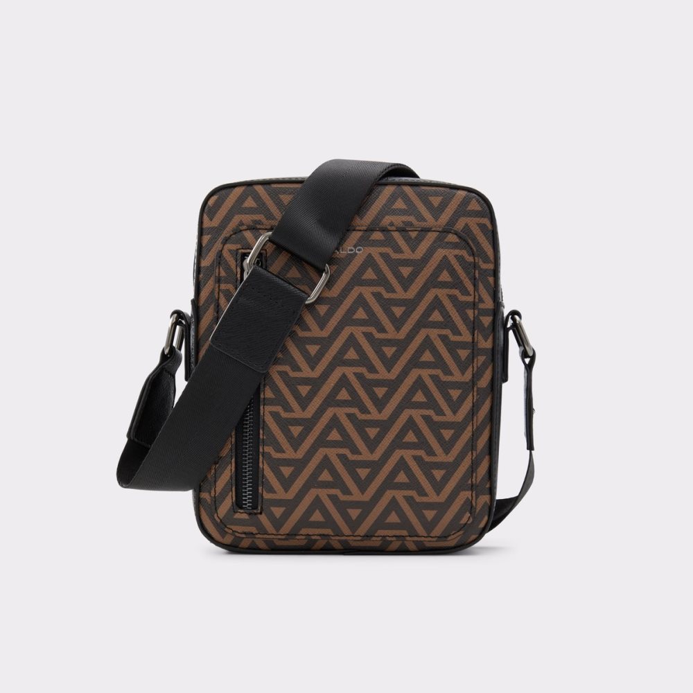 Sacs Crossbody Aldo Fernando Marron Homme | FLRI-40700212