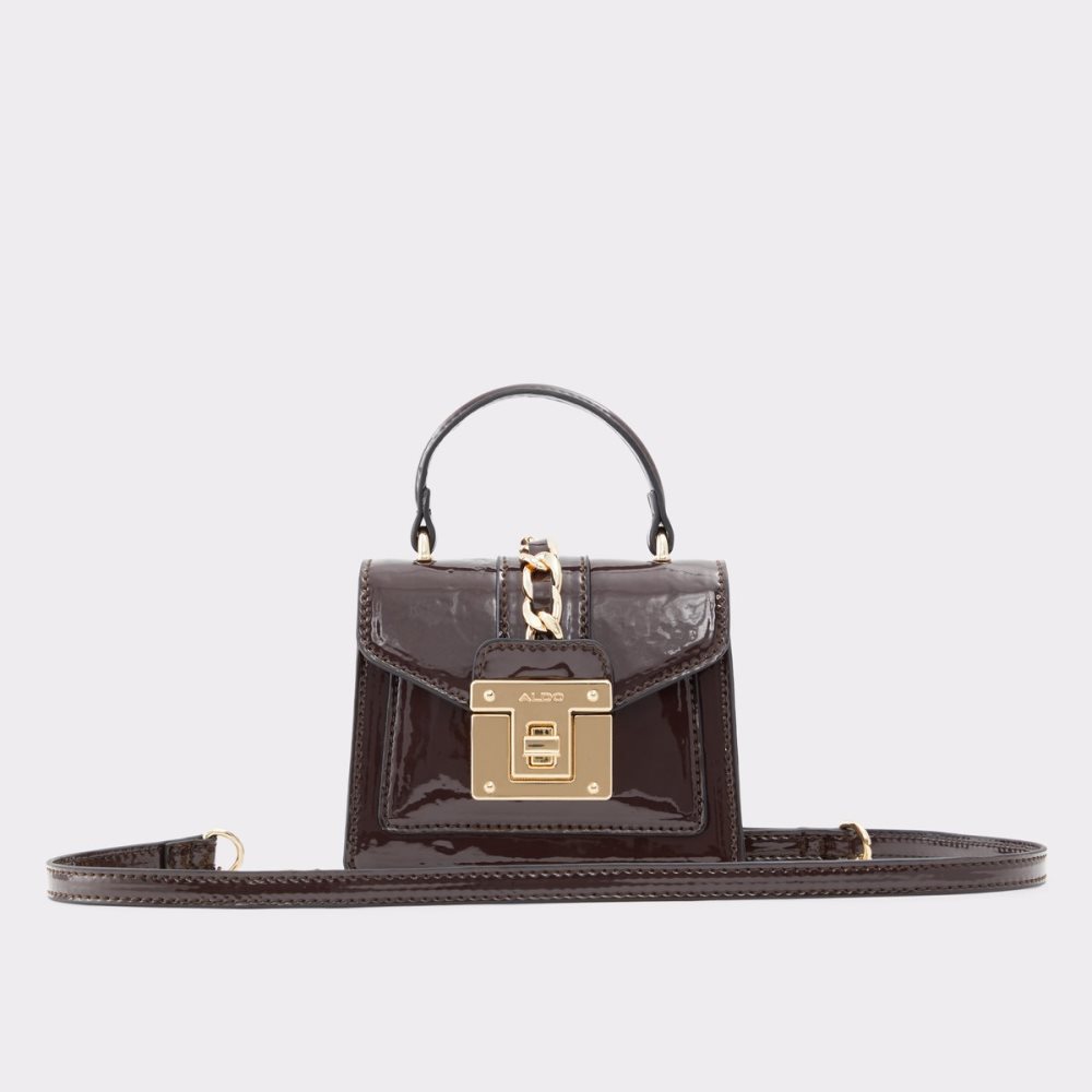 Sac à Main Aldo Kentwell Top Handle Marron Foncé Femme | FPJA-58697537