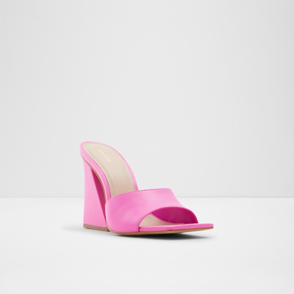 Talon Bloc Aldo Prisma High Mule Fushia Femme | DXHY-53973017