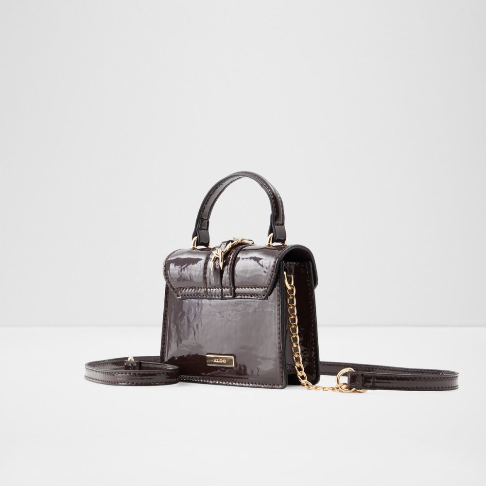 Sac à Main Aldo Kentwell Top Handle Marron Foncé Femme | FPJA-58697537