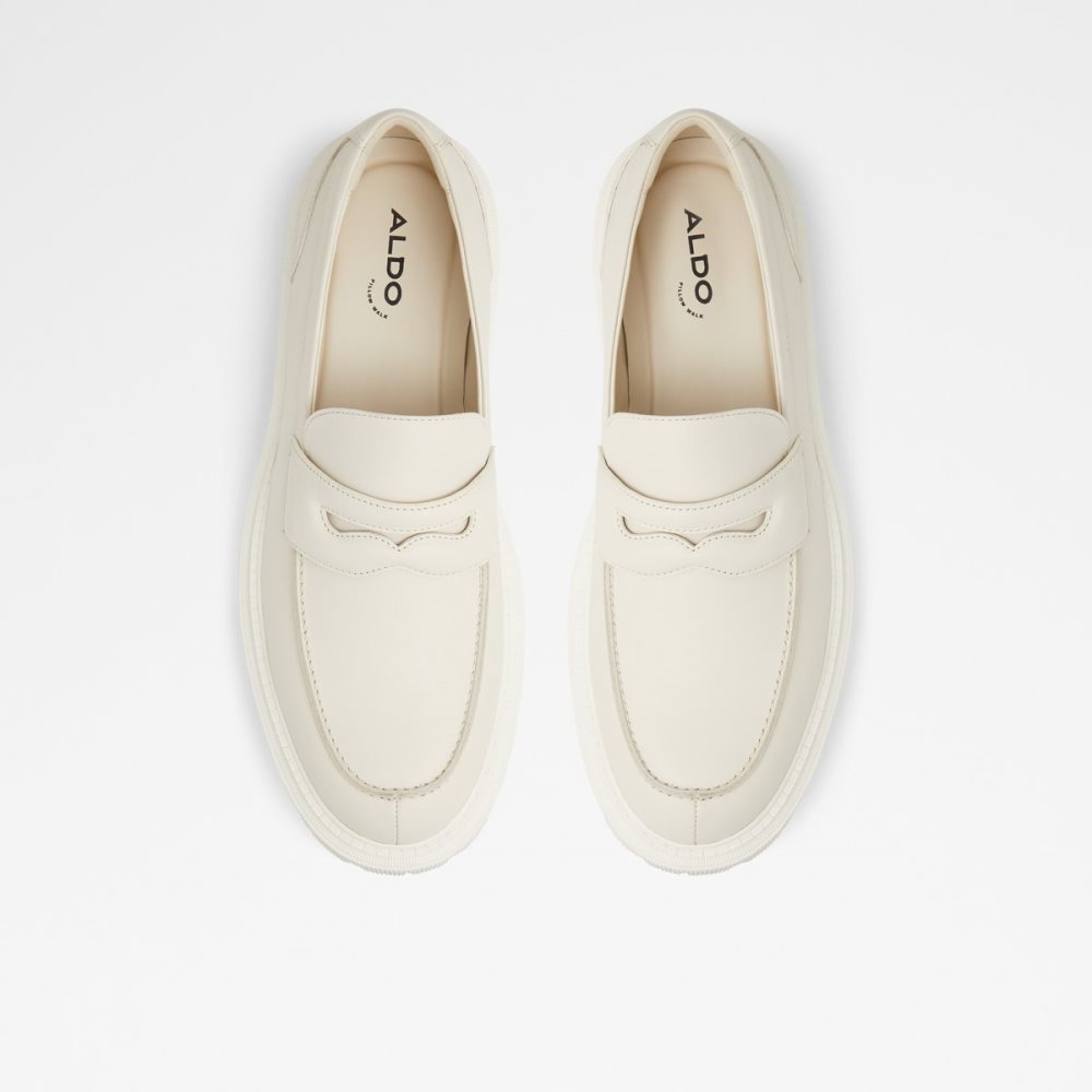 Loafers Aldo Bigthink Blanche Beige Homme | LZDO-78315334