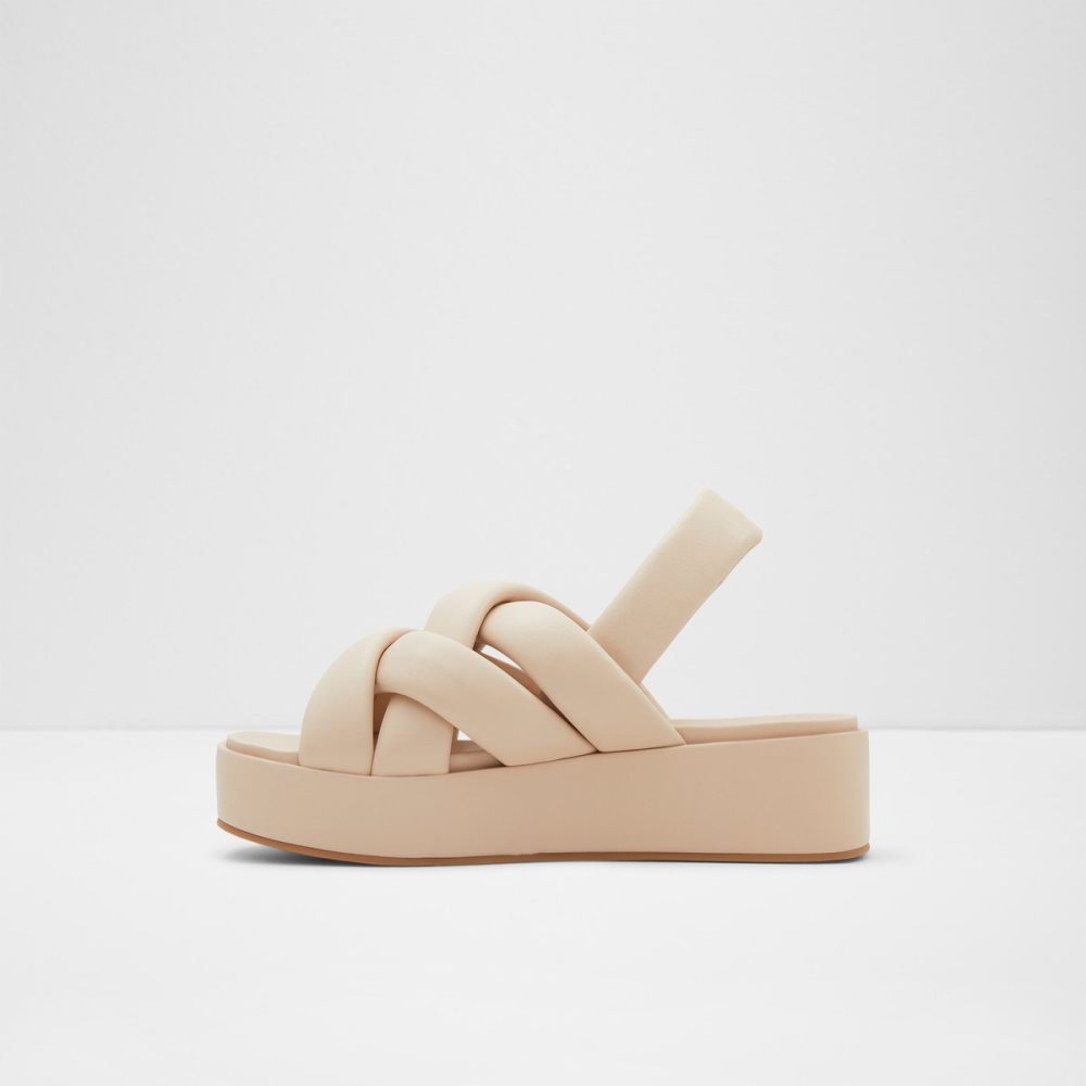 Sandales Aldo Phoebie Brides Back Sandal - Beige Femme | HXTG-84504723