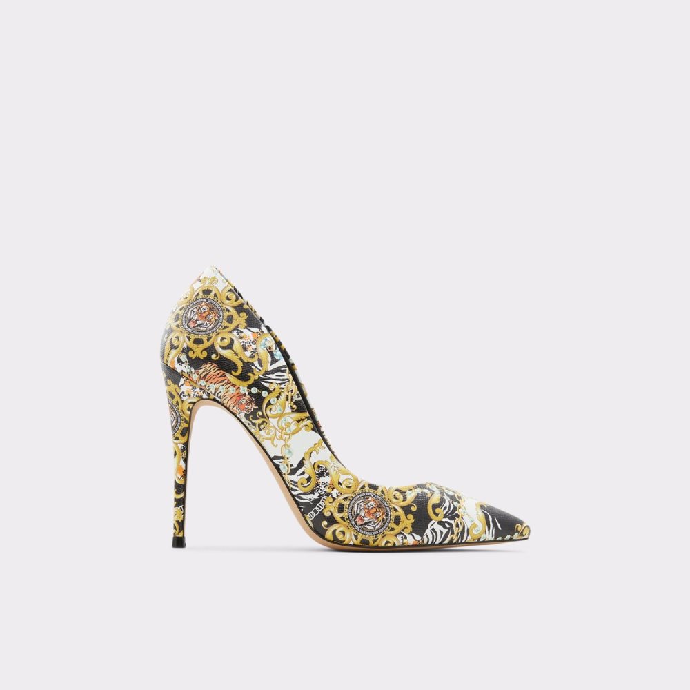 Talons Aldo Stessy_ High - Stiletto Noir Multicolore Femme | MPFT-56156249