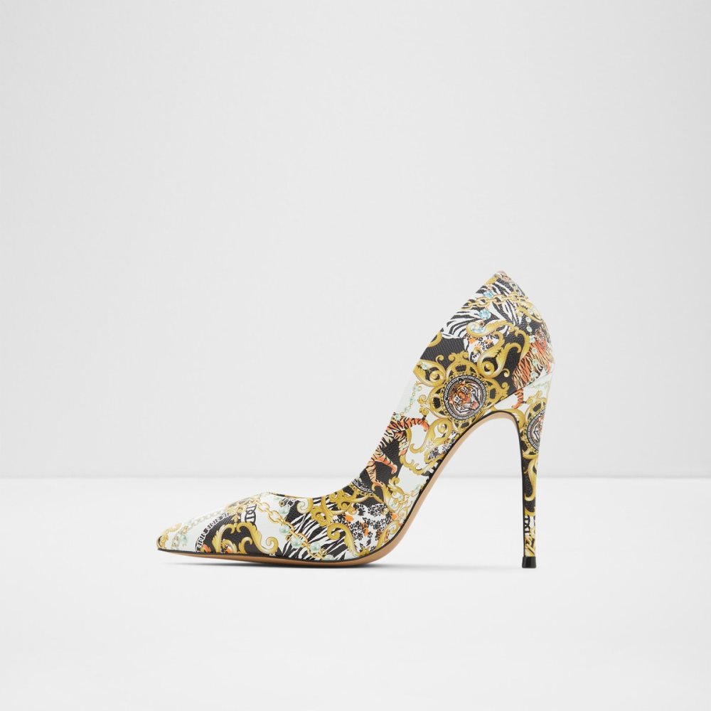 Talons Aldo Stessy_ High - Stiletto Noir Multicolore Femme | MPFT-56156249