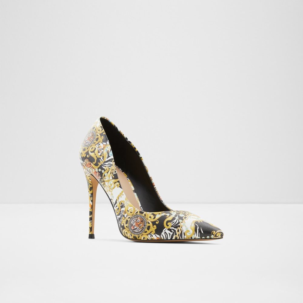 Talons Aldo Stessy_ High - Stiletto Noir Multicolore Femme | MPFT-56156249