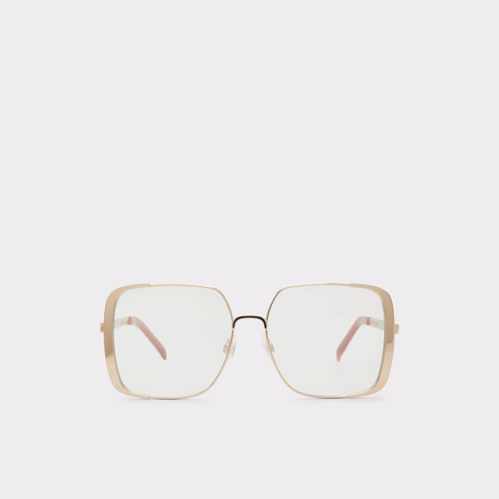 Lunettes de Soleil Aldo Suis Blue Light Lens Doré Femme | WMYH-49647691