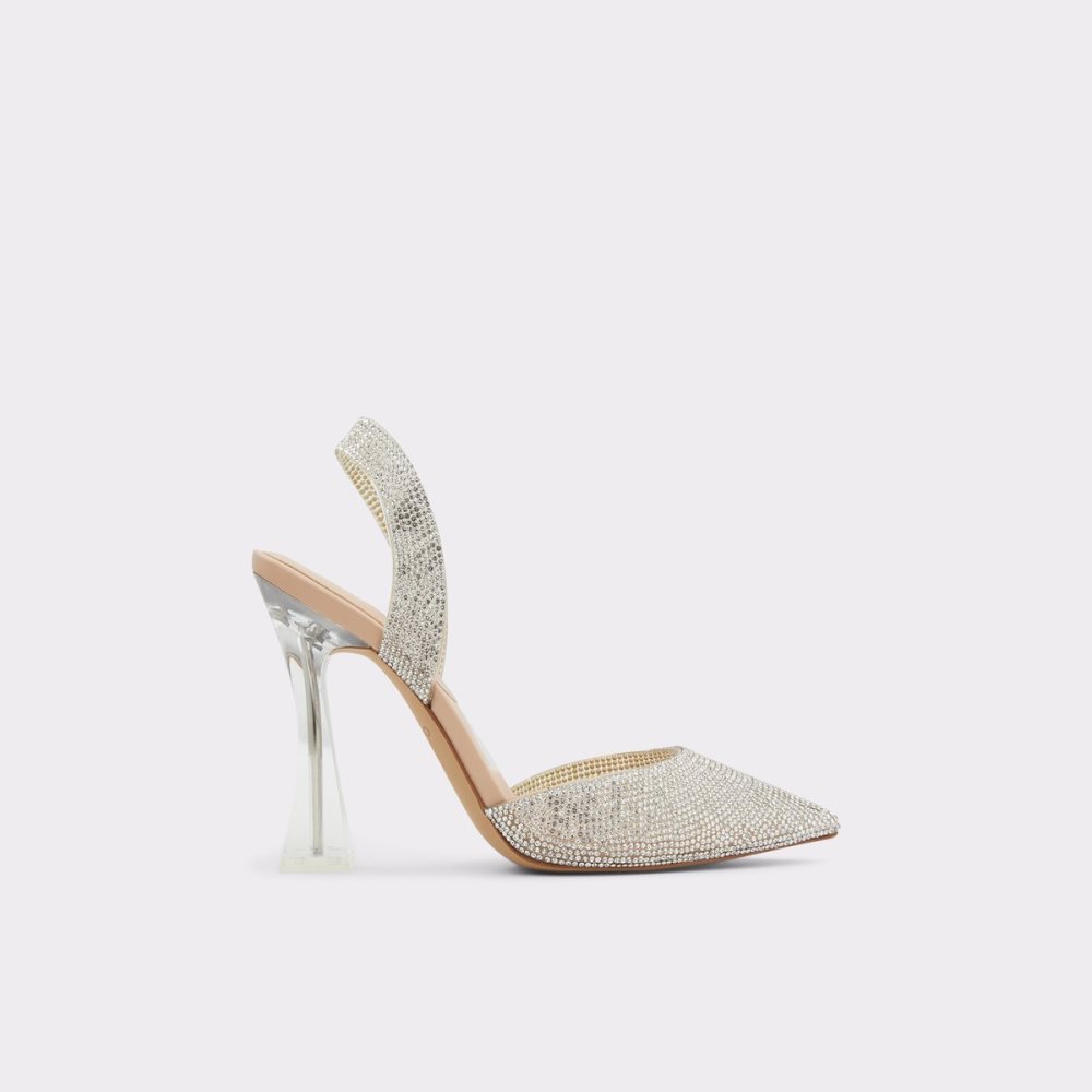 Talon Bloc Aldo Solanti Brides Back High Beige Femme | LNFB-36839271