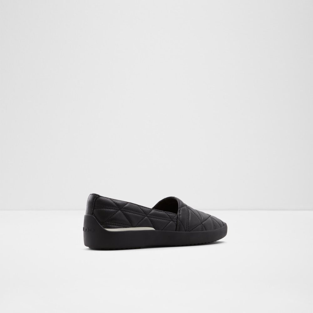 Mules Aldo Quilten Slip On Noir Femme | QYYO-34439846