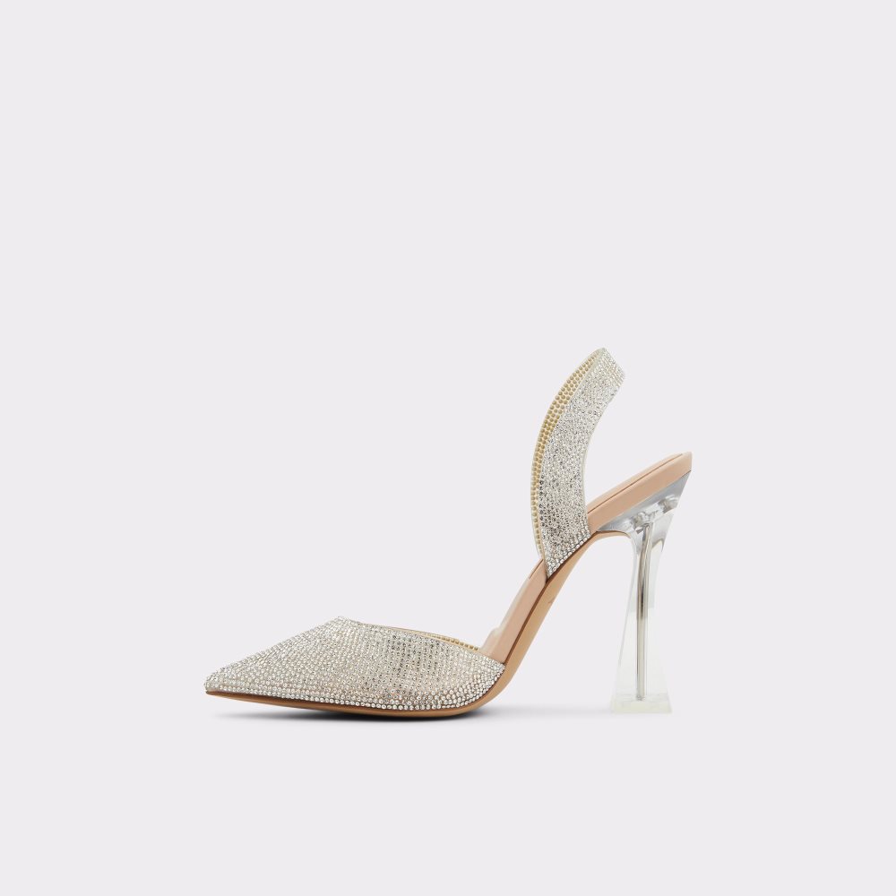 Talon Bloc Aldo Solanti Brides Back High Beige Femme | LNFB-36839271