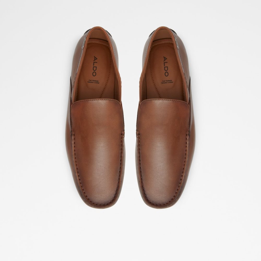 Loafers Aldo Leibelt Driving Marron Clair Homme | WUXL-15532299