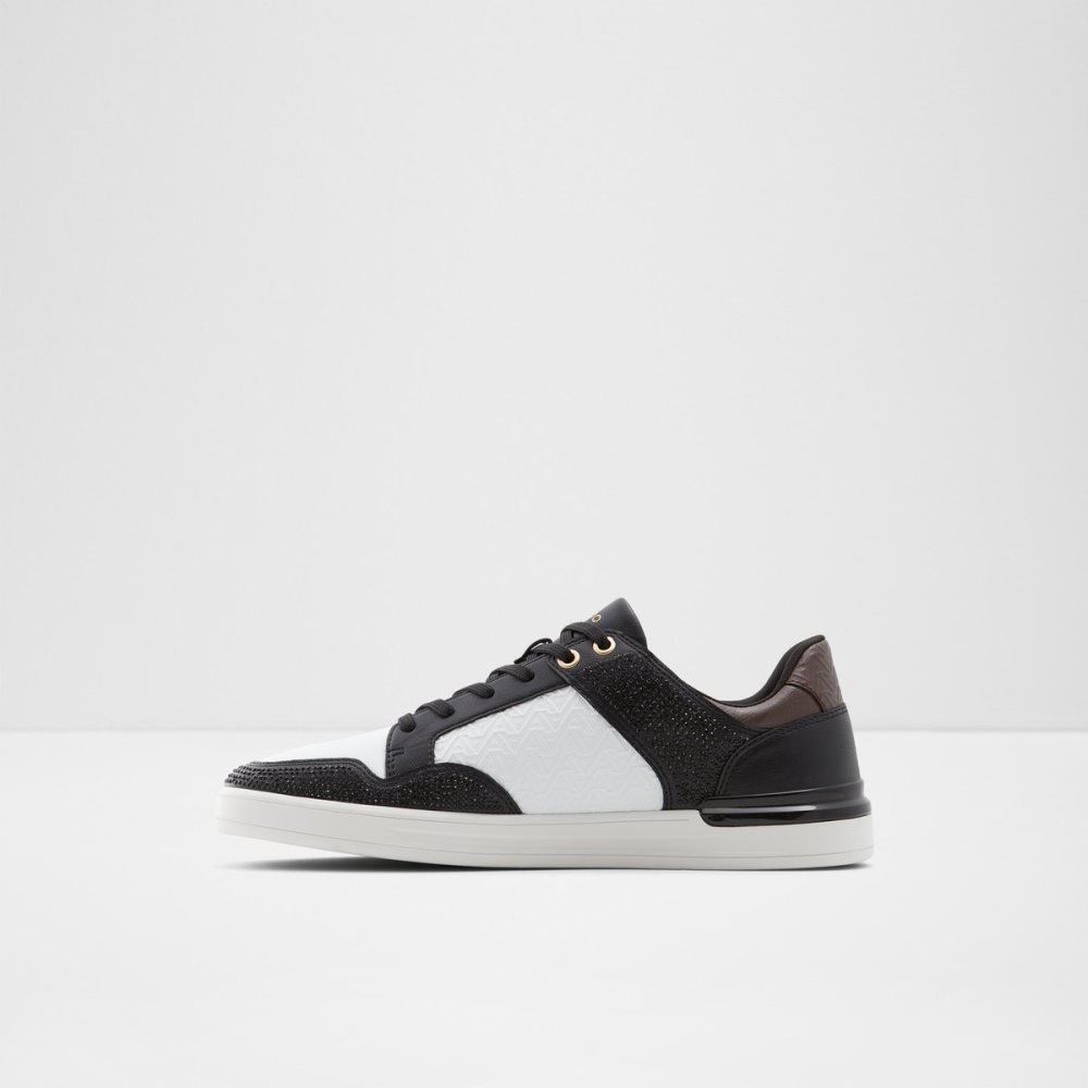 Baskets Aldo Lauder Low Top Noir Homme | QWJA-12464091