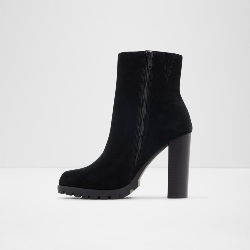 Bottines Aldo Doria - Lug Sole Noir Femme | BGIF-87551496