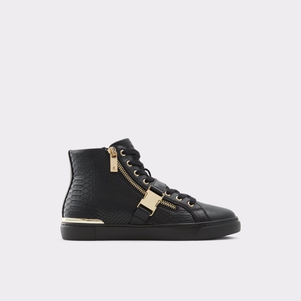 Baskets Aldo Tiagatori High Top - Cup Sole Noir Femme | DSWL-29564496