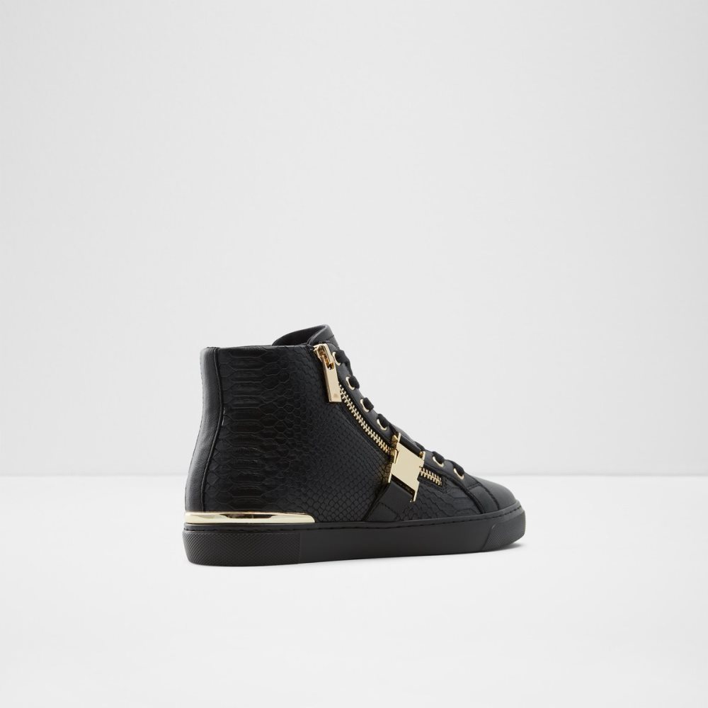 Baskets Aldo Tiagatori High Top - Cup Sole Noir Femme | DSWL-29564496