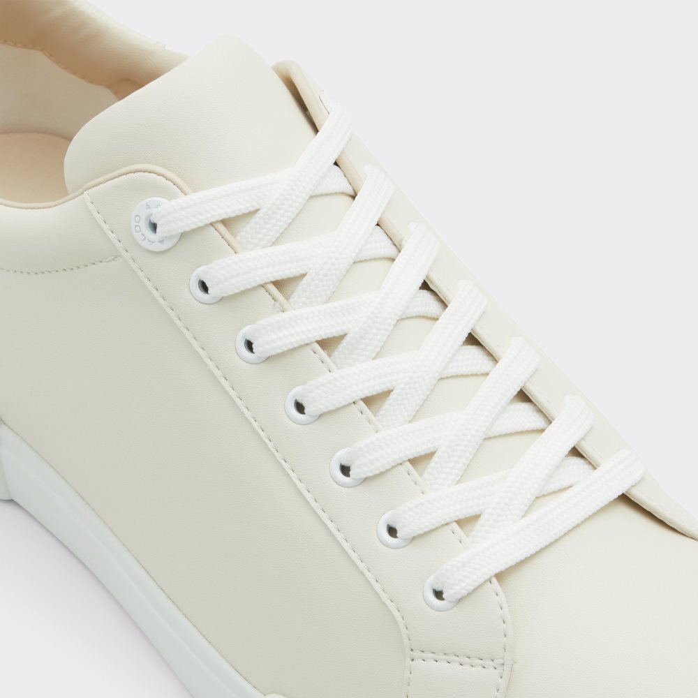 Baskets Aldo Neo Low Top - Cup Sole Blanche Beige Homme | PMKN-70082754