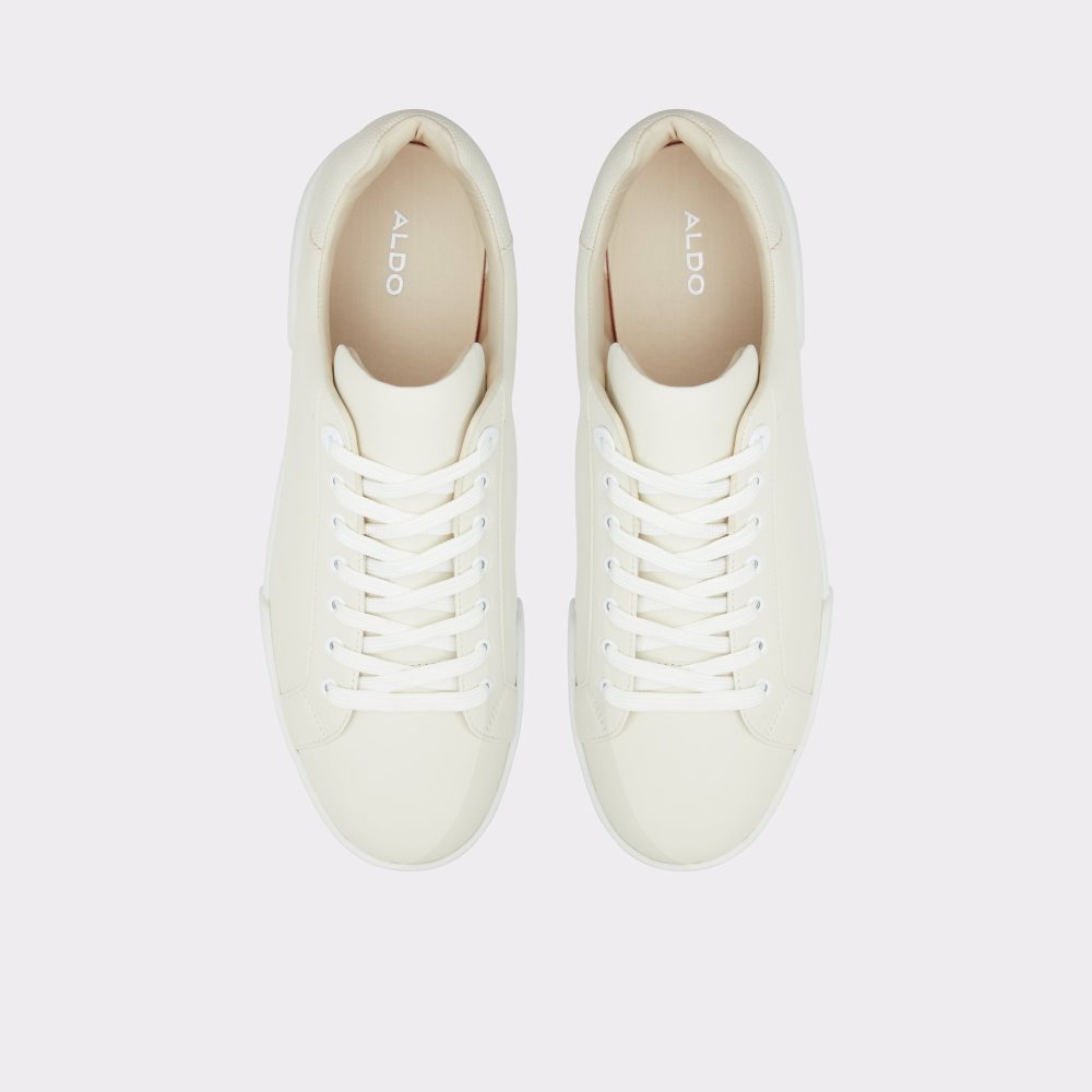 Baskets Aldo Neo Low Top - Cup Sole Blanche Beige Homme | PMKN-70082754