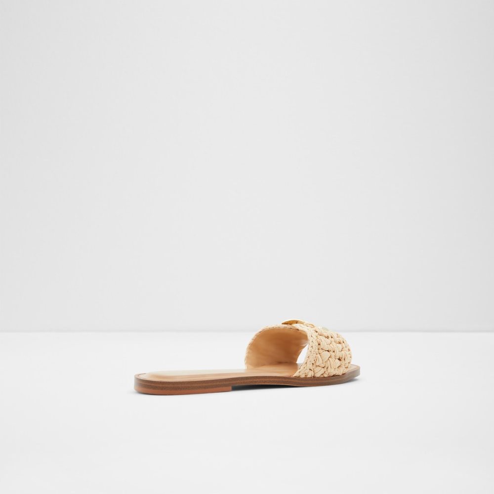 Sandales Aldo Glaeswen Claquette Sandal Beige Femme | SQQX-32789315