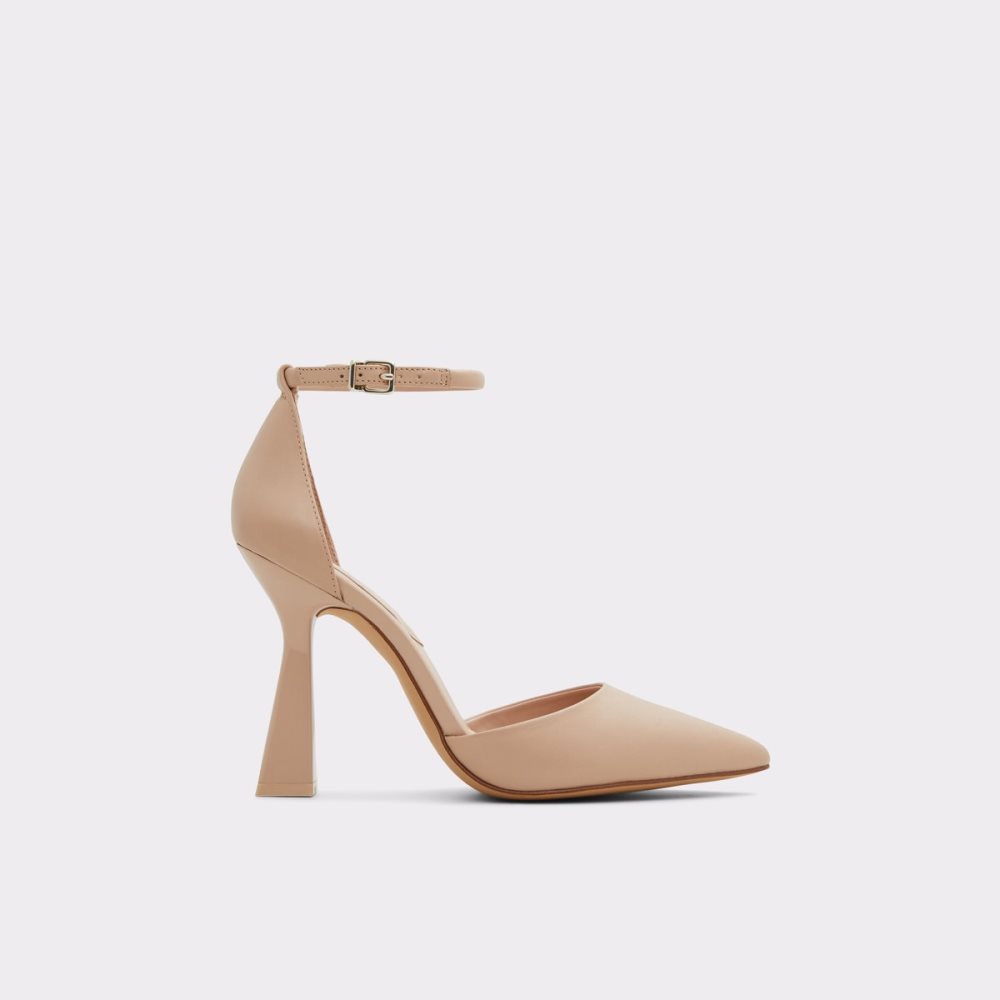 Talon Bloc Aldo Ardcarn Lanières Talons Beige Femme | PRNK-63135116