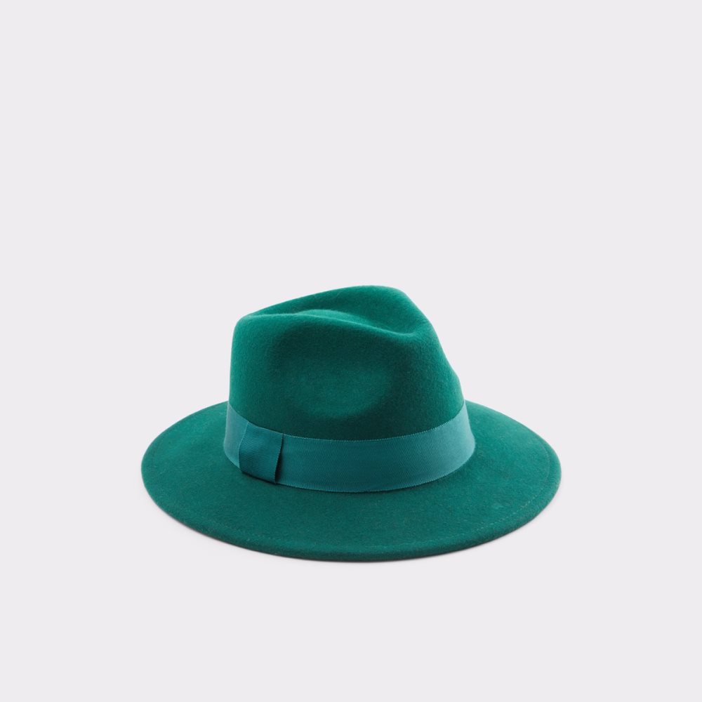 Chapeaux Aldo Nydaydda Fedora Vert Femme | OEQL-85698853