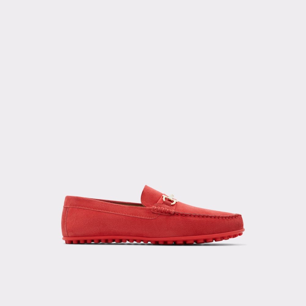 Chaussures Casual Aldo Scuderia Driving Rouge Clair Homme | HQSJ-04893152