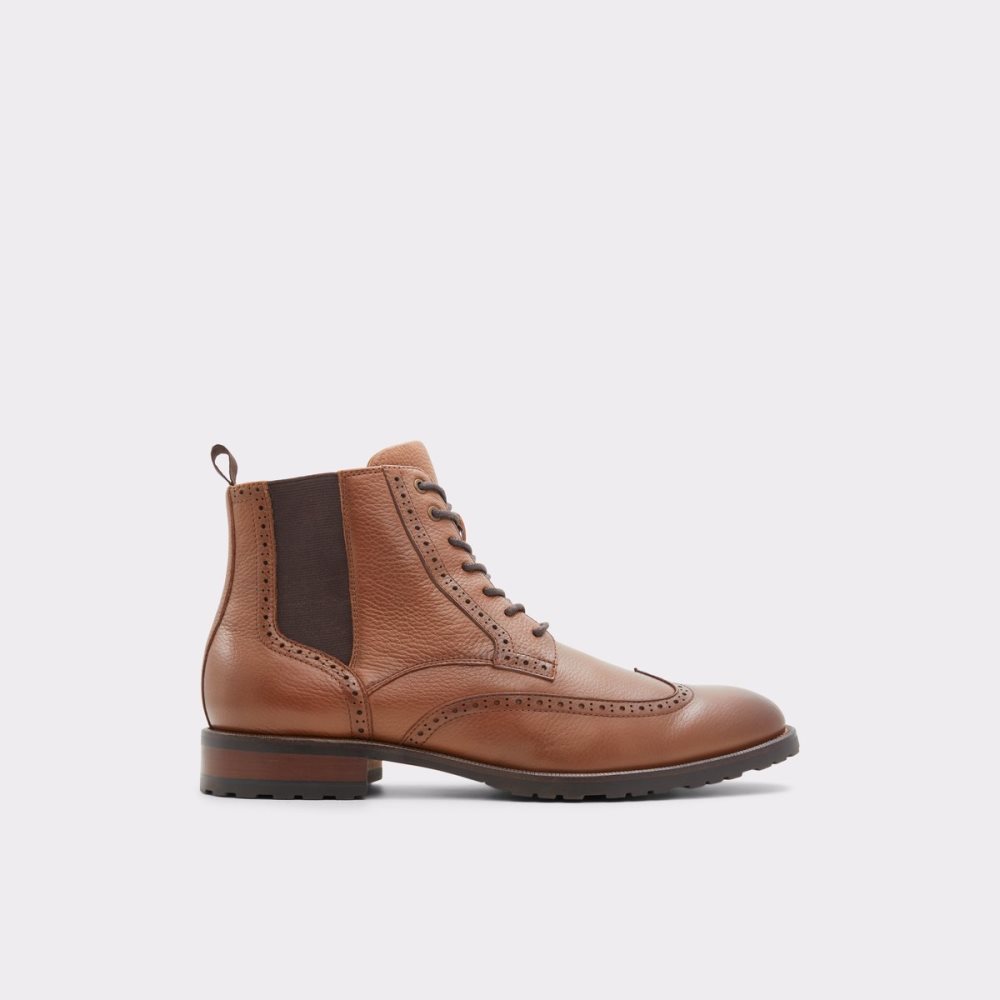 Bottes Habillées Aldo Salinger Dentelle-up Marron Homme | EKBI-82850513