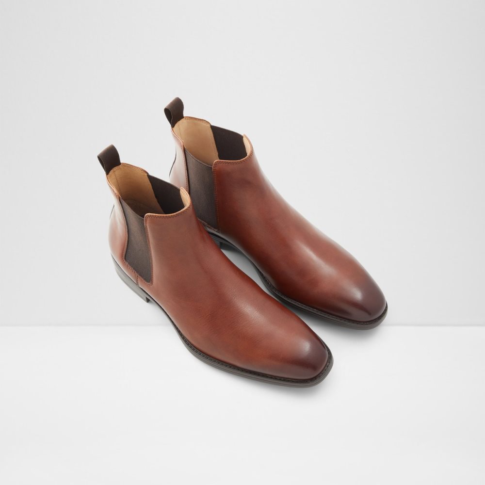 Bottines Chelsea Aldo Aboide Marron Homme | VLMC-86832114