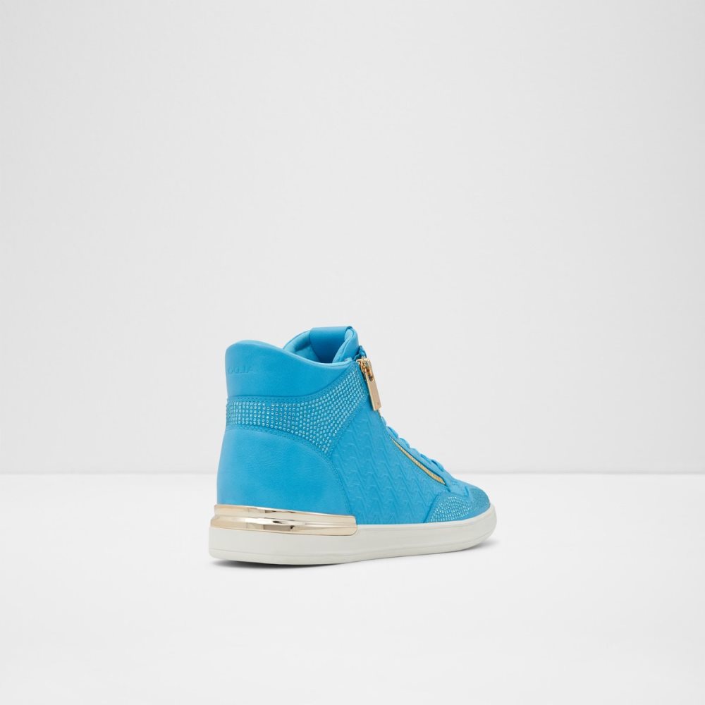 Baskets Aldo Sauerbergg High Top Bleu Clair Homme | IGHM-78626459