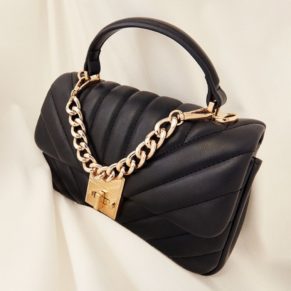 Sac à Main Aldo Hayssx Top Handle Noir Femme | UQNM-74473894