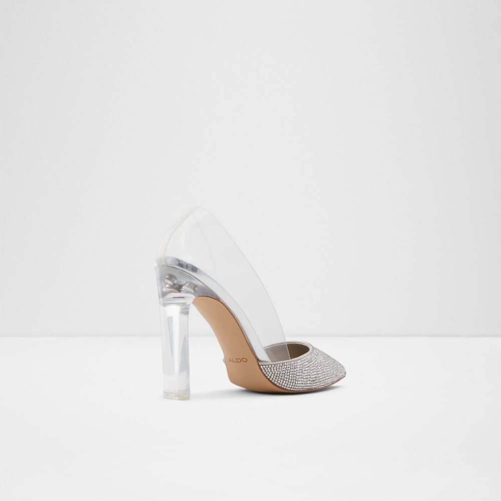 Talons Aldo Violetta High Argent Femme | CUOG-65990936