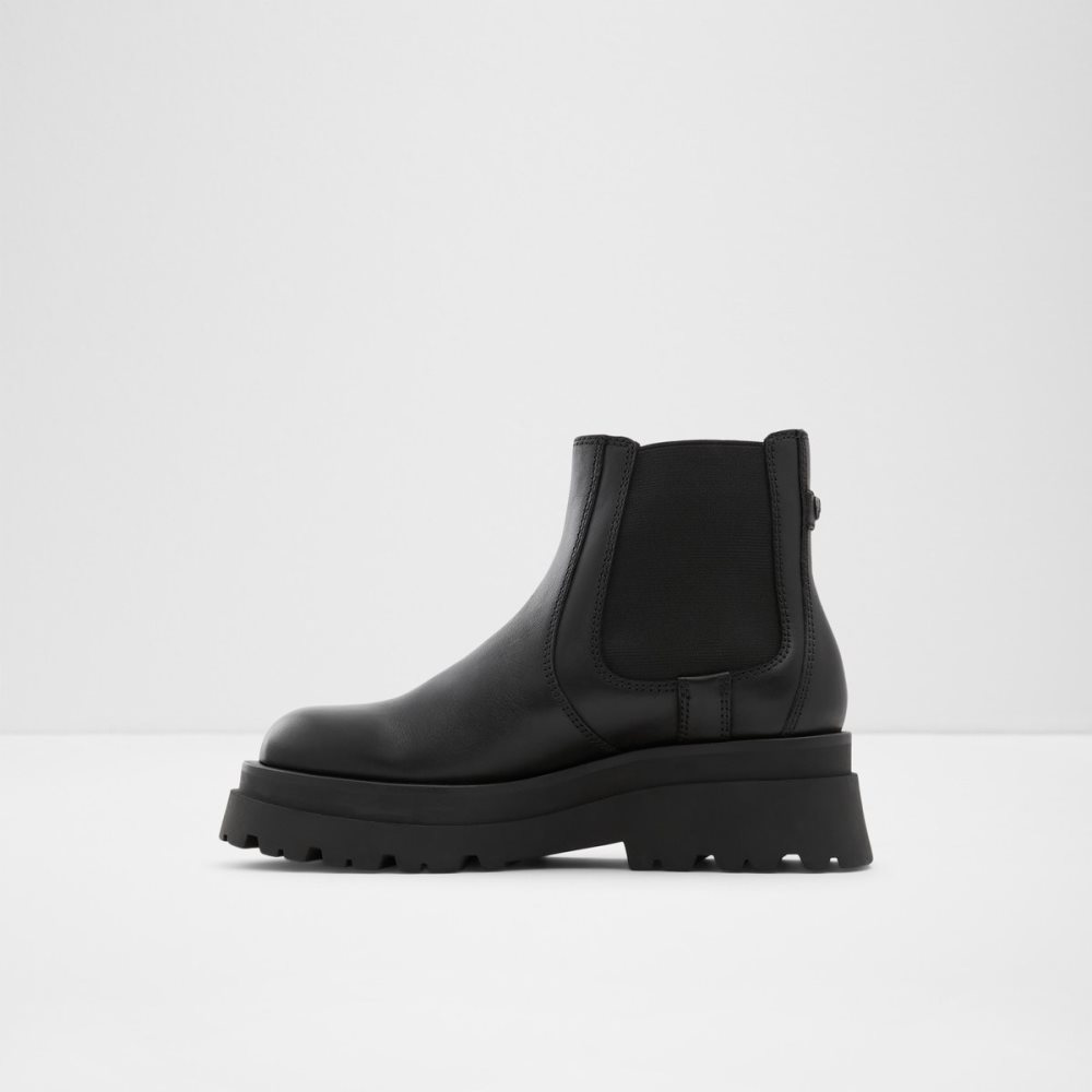 Bottines Chelsea Aldo Stompd - Lug Sole Noir Femme | CFJD-79490479