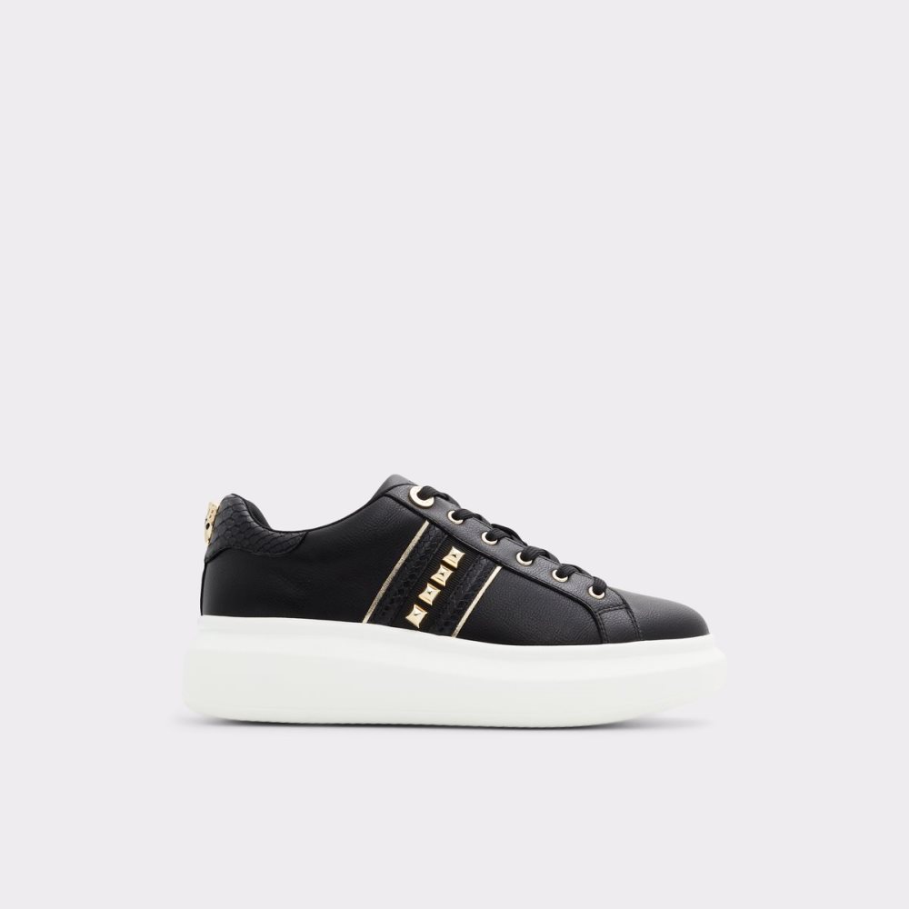 Baskets Aldo Larou Low Top - Noir Femme | JSKI-42316219