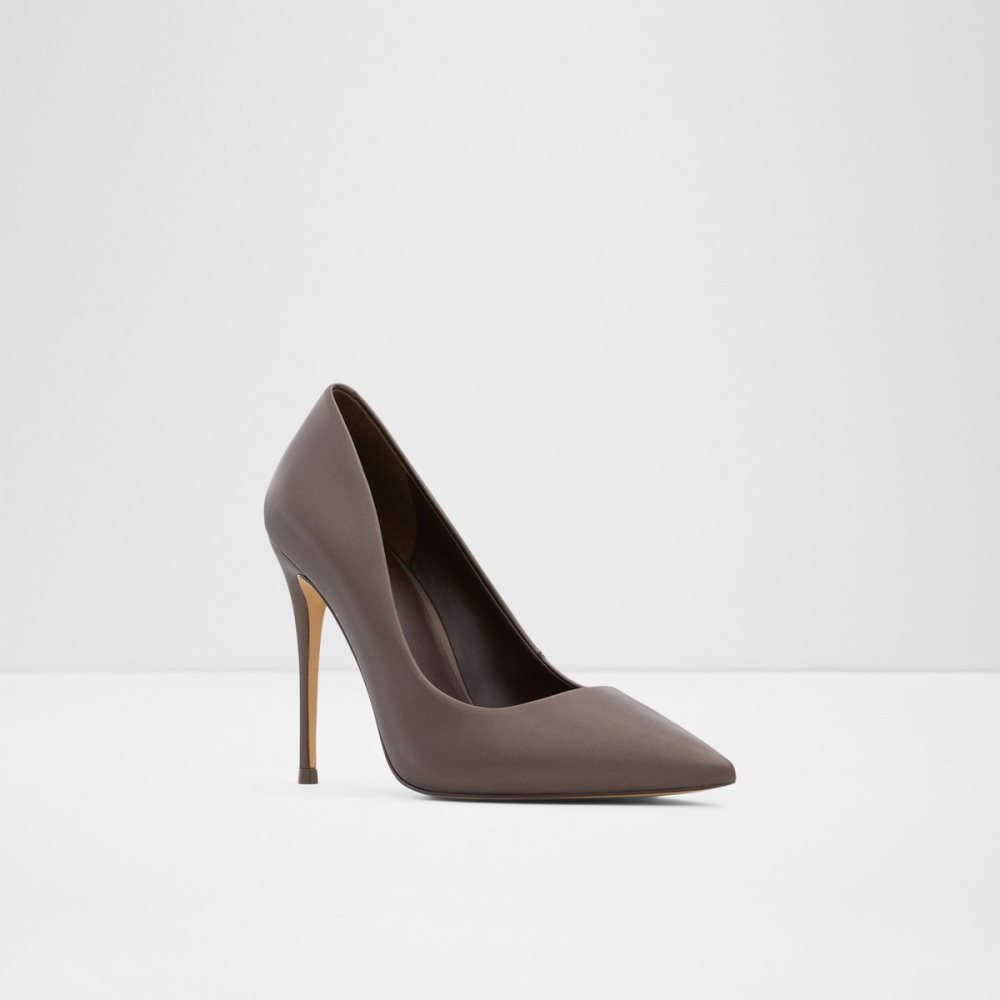 Talons Aldo Stessy_ High - Stiletto Marron Foncé Femme | QWBN-68405408