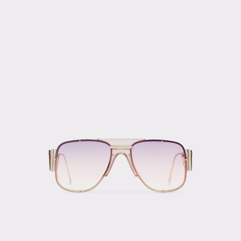 Lunettes de Soleil Aldo Qei Aviator Violette Clair Femme | TVDI-70108674