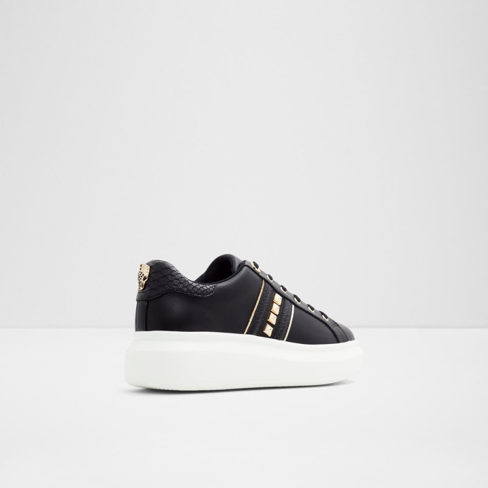 Baskets Aldo Larou Low Top - Noir Femme | JSKI-42316219