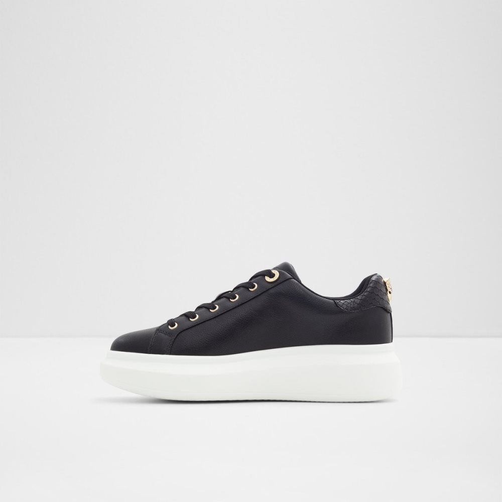 Baskets Aldo Larou Low Top - Noir Femme | JSKI-42316219