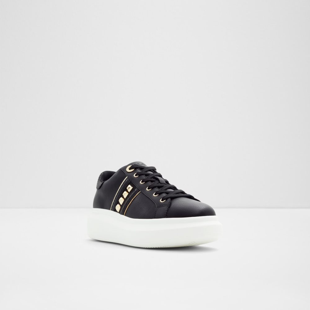 Baskets Aldo Larou Low Top - Noir Femme | JSKI-42316219