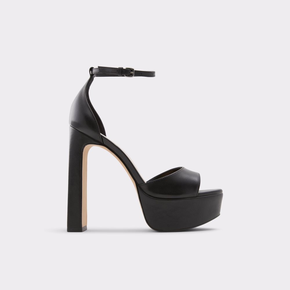 Chaussures Plateforme Aldo Posh High Sandal - Noir Femme | JZDE-73678743