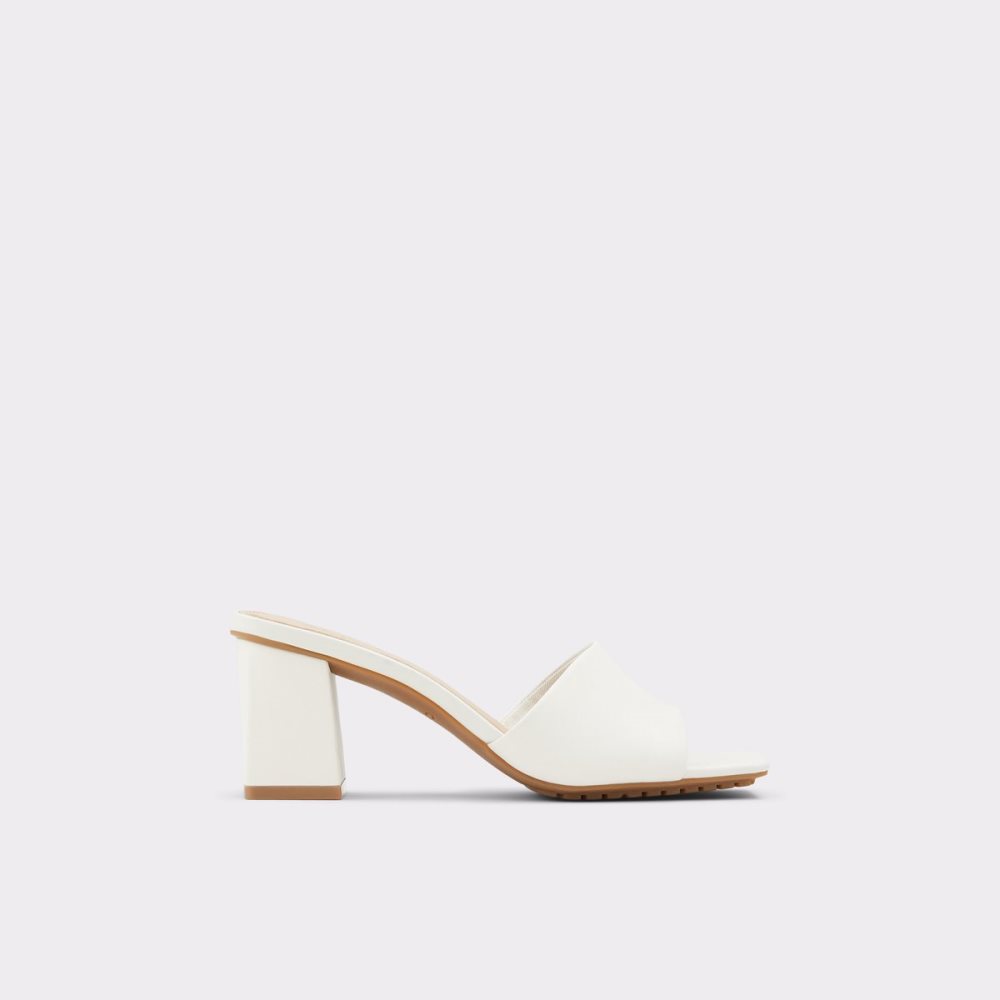 Talon Bloc Aldo Velalith High Sandal - Blanche Femme | YHQJ-50696849