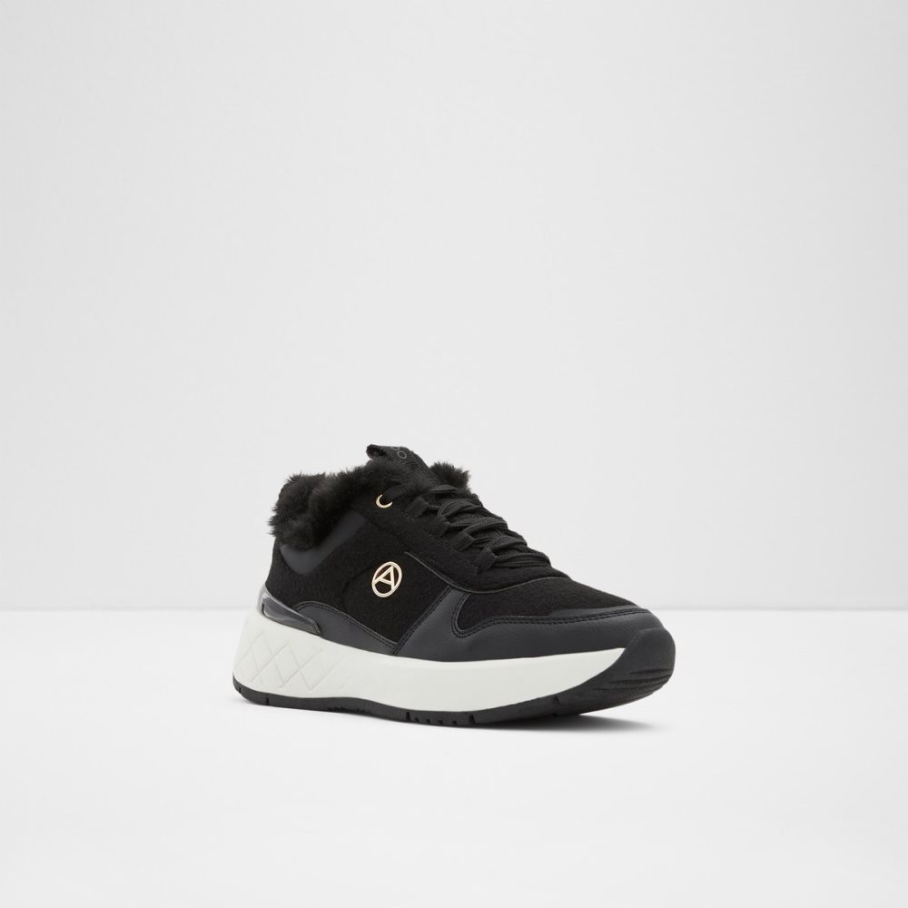 Baskets Aldo Citycozy Low Top - Jogger Sole Noir Femme | JTYL-83745883